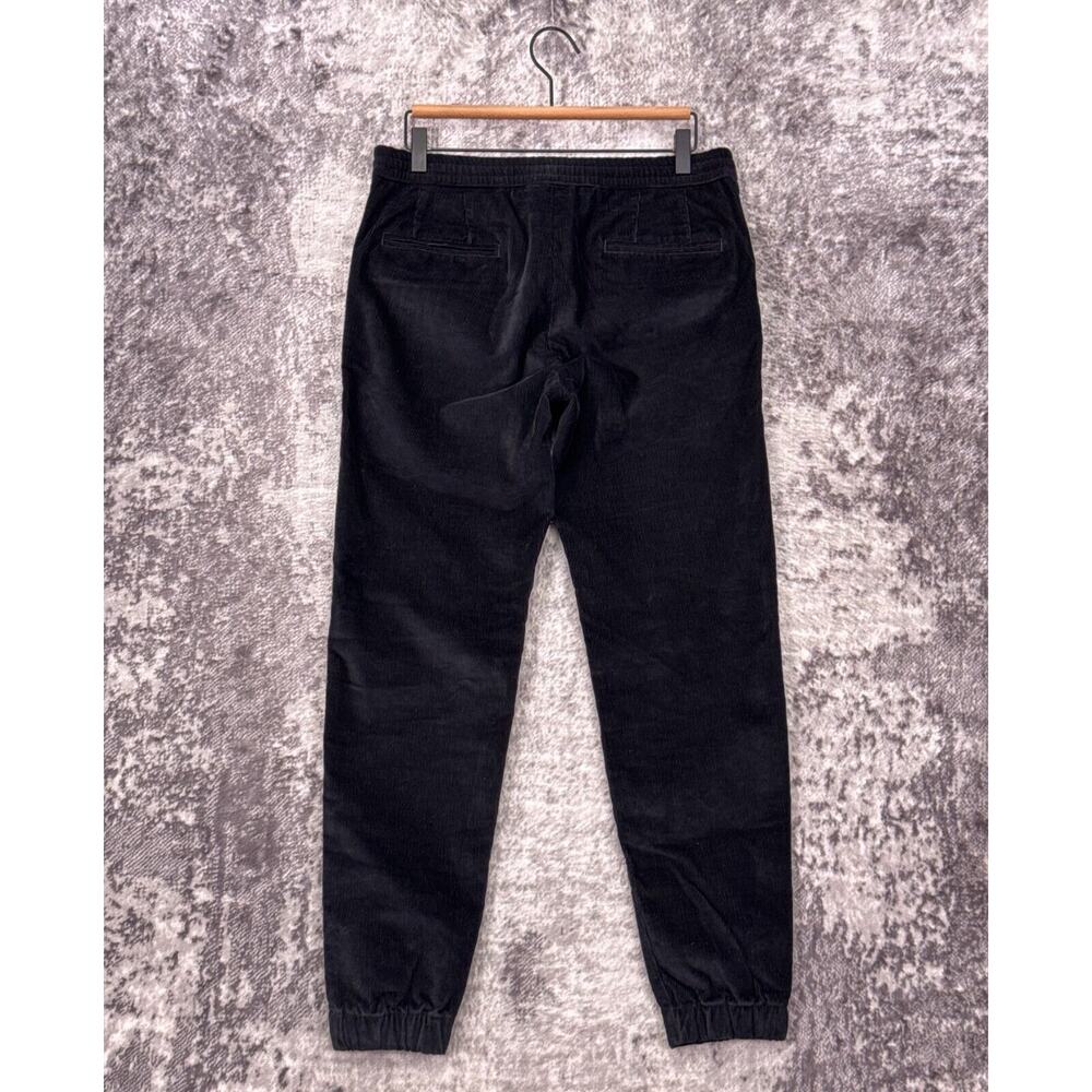 Proper Cloth Pants Medium Mens Black Fine Corduro… - image 2